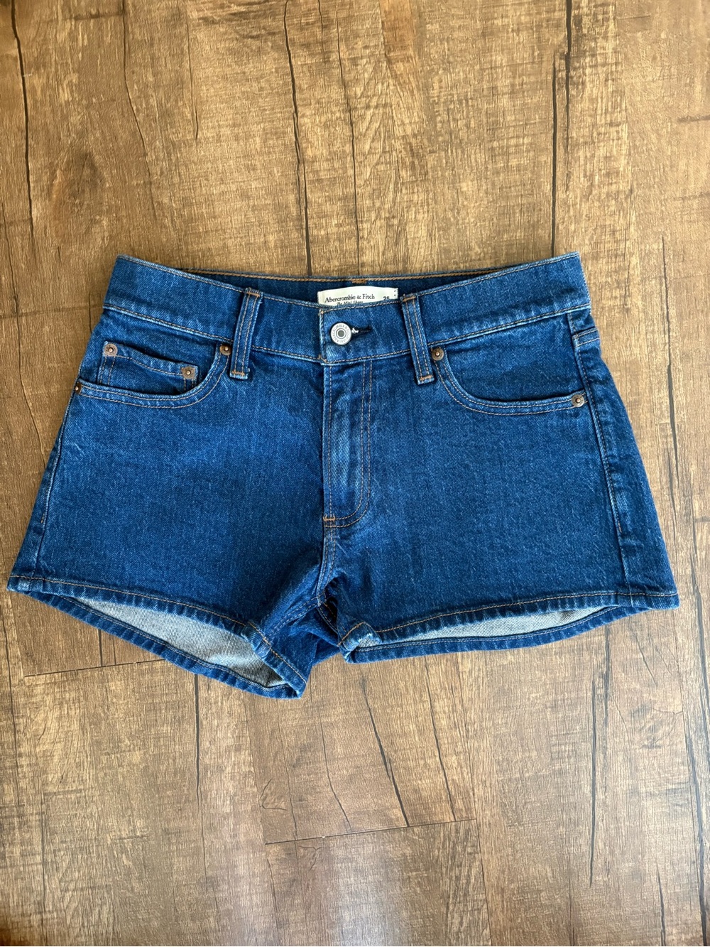 Abercrombie & Fitch Indigo Denim Shorts
